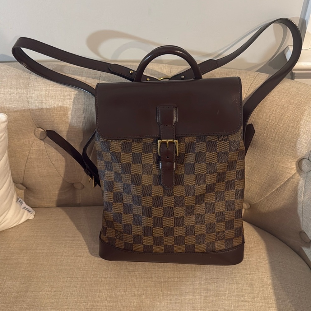 Louis Vuitton Soho Damier Ebene Backpack